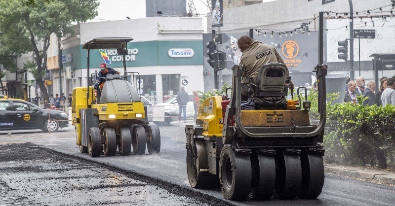 Se inició la reconstrucción del segundo tramo en calle España | Rosario y la región