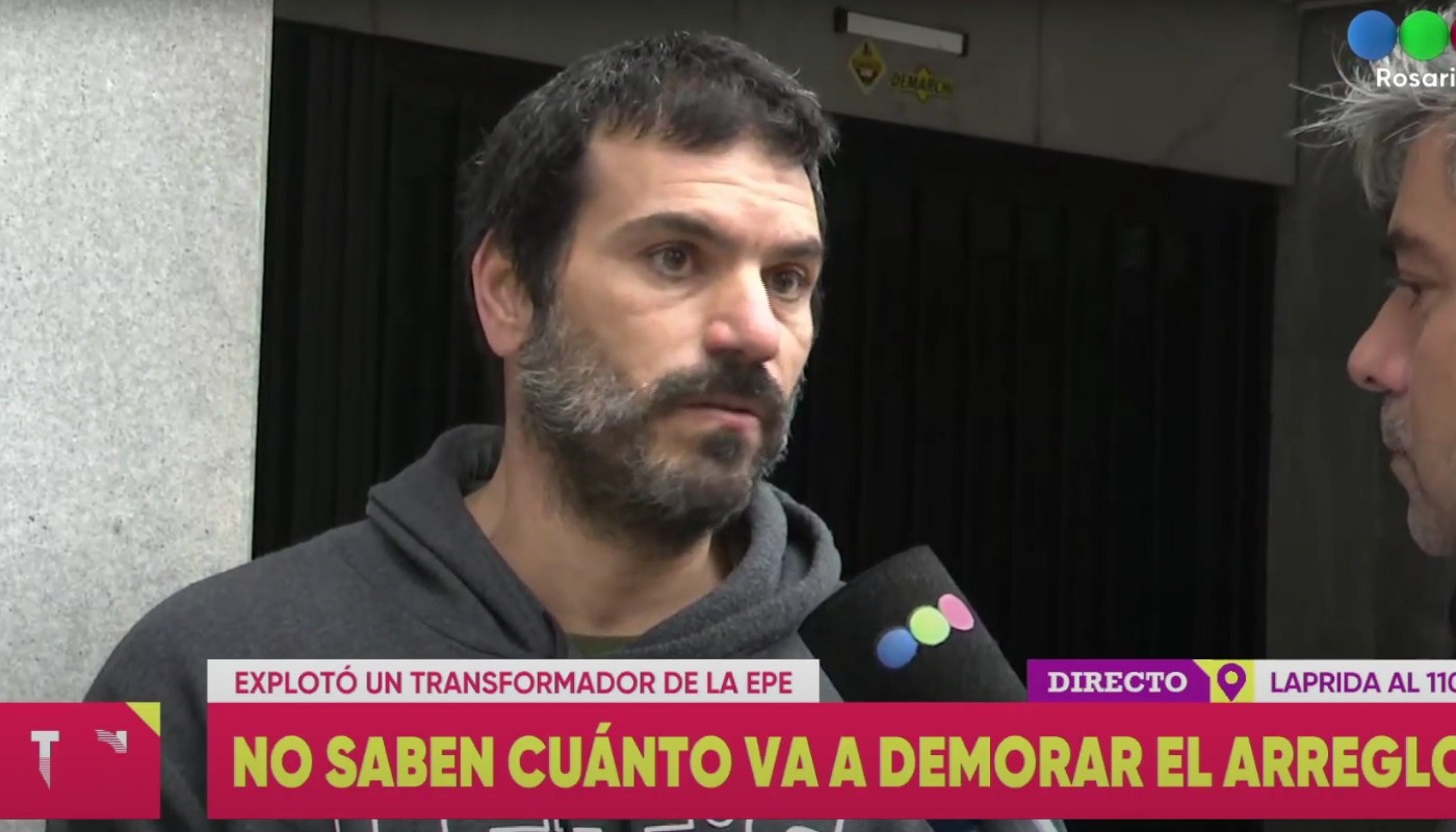 Explotó un transformador de EPE y dejó varias cuadras sin luz | Rosario y la región