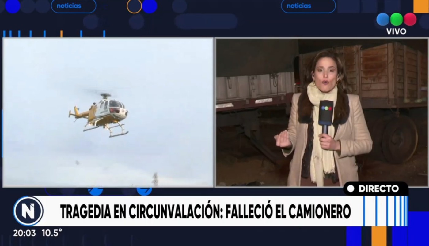 Falleció el camionero que había quedado atrapado en su vehículo en el choque en Circunvalación | Rosario y la región