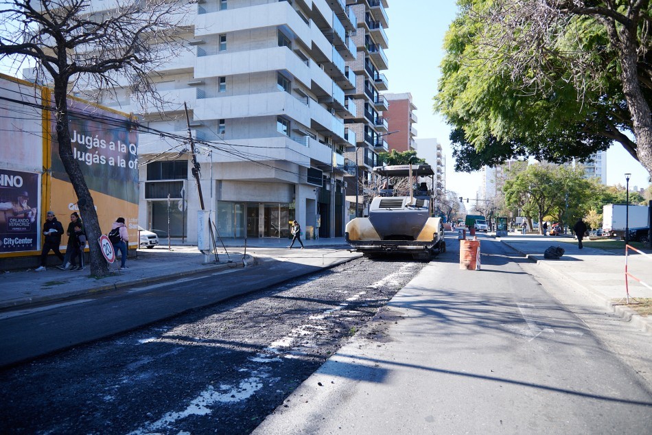 En lo que va del año se repavimentaron más de 100 cuadras en la ciudad | Rosario y la región