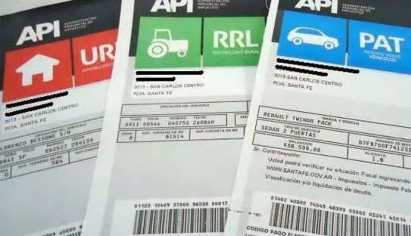 Fuerte suba del Impuesto Inmobiliario y Patentes en Santa Fe | Rosario y la región