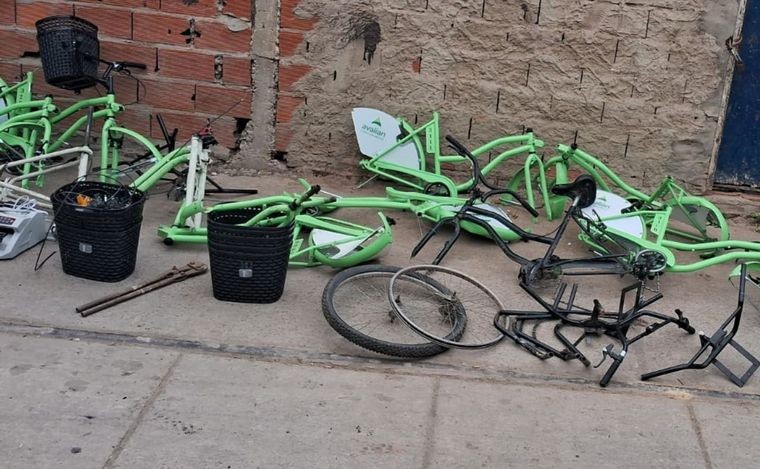 Desarticularon una banda que robaba bicicletas municipales | Rosario y la región