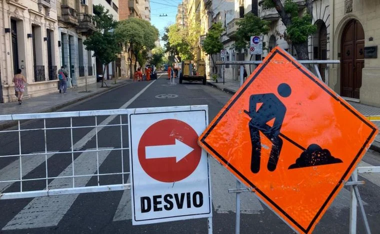Cortes y desvíos por obras en Rosario | Rosario y la región