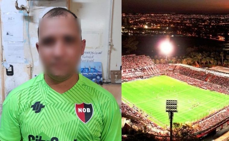 De película: narcotraficante que era intensamente buscado cayó en la cancha de Newell's | Rosario y la región