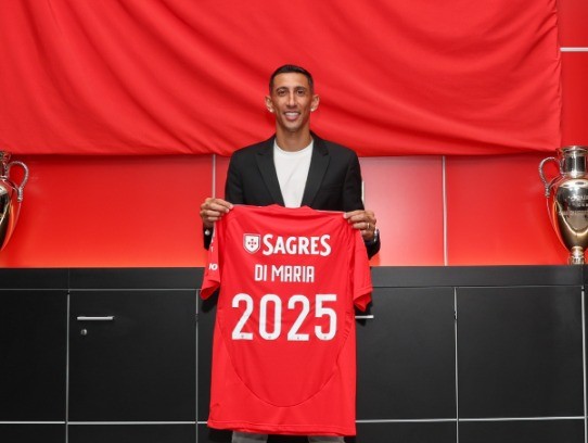 Ángel Di María oficializó su vínculo con Benfica | Deportes
