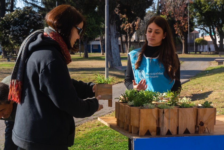 El viernes habrá canje de reciclables en plaza Ovidio Lagos | Rosario y la región