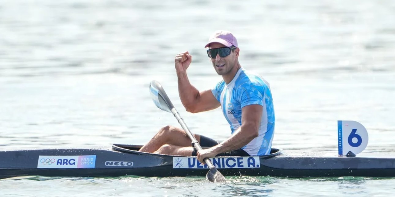 Ahí nomás del podio: Vernice terminó cuarto en canotaje | Deportes