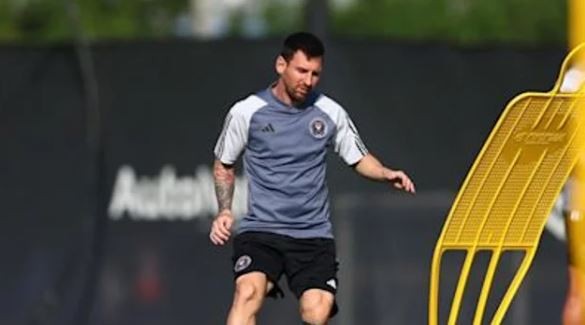 Messi regresó a los entrenamientos del Inter Miami | Deportes