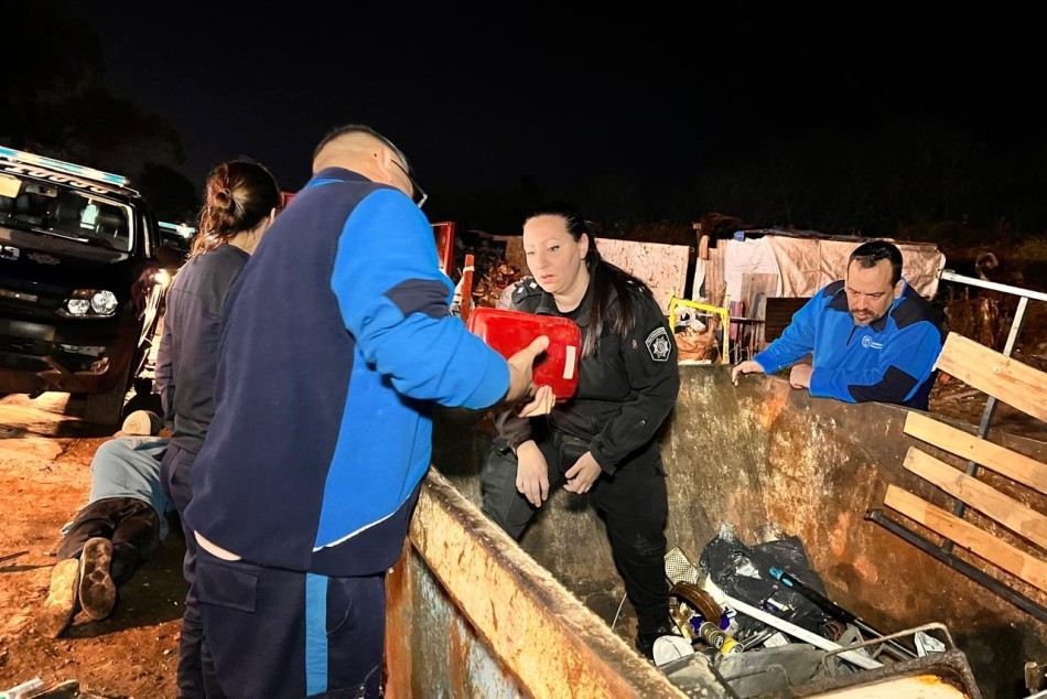 Chatarrerías: operativos entre municipio y provincia culminaron con varios detenidos | Rosario y la región