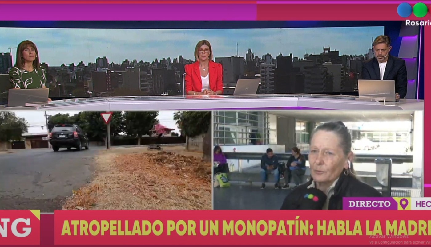 El hombre atropellado por un monopatín eléctrico lleva 43 días sin abrir los ojos: su estado es irreversible | Rosario y la región