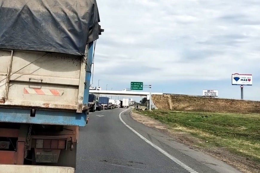 Choque en cadena en la autopista Rosario - Buenos Aires | Rosario y la región