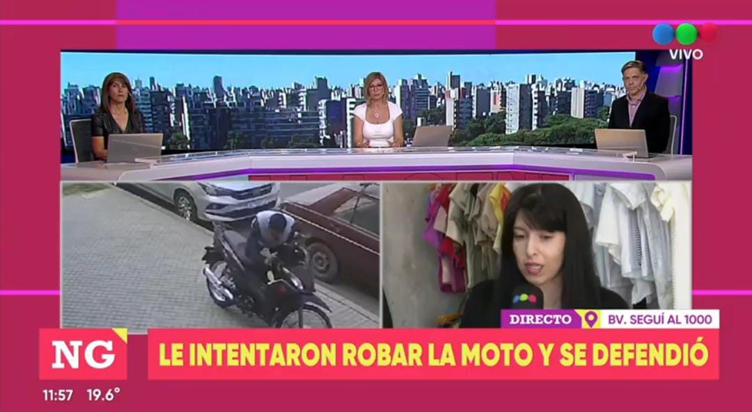 Una mujer golpeó a un delincuente que intentó robar su moto: hace una semana sufrió el robo de su bicicleta | Rosario y la región