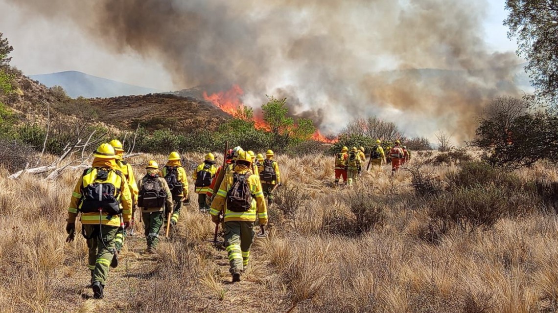 Córdoba: brigadistas santafesinos controlaron los incendios en la zona de Ongamira | Rosario y la región