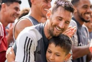 Messi le cumplió el sueño a un grupo de 23 chicos con enfermedades graves en Miami | Deportes