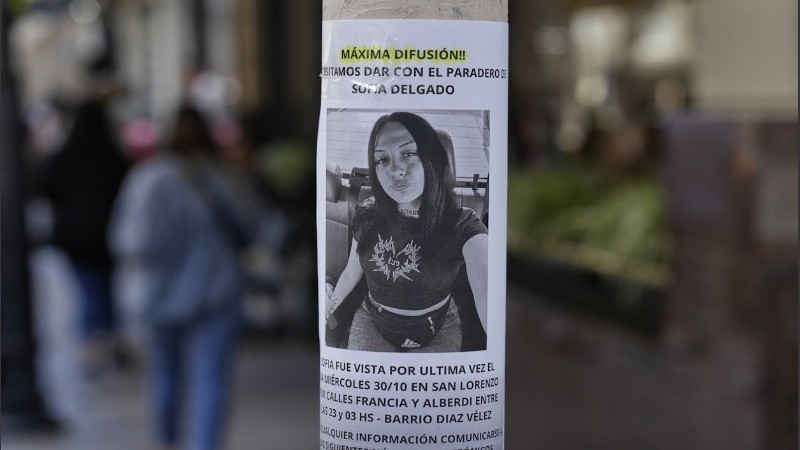 Sin rastro: Sofía Delgado desapareció hace 10 días en San Lorenzo y no hay novedades | Rosario y la región
