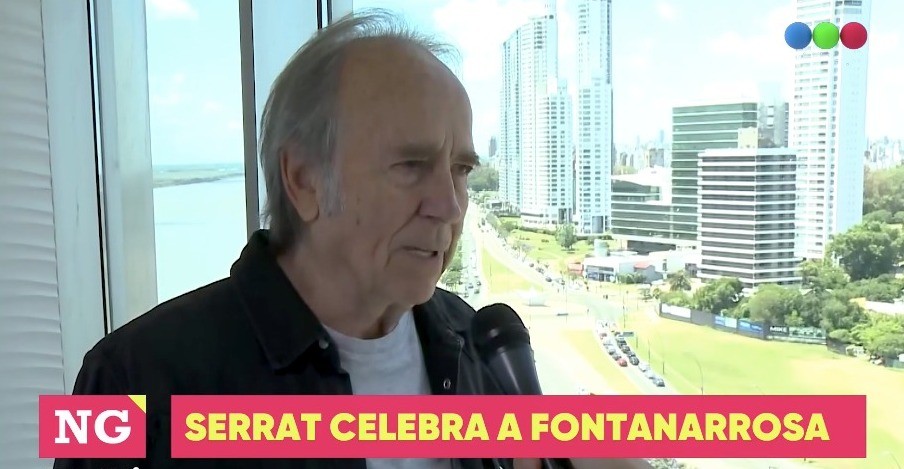 Serrat celebra a Fontanarosa: “Estar aquí es volver a estar con él” | Rosario y la región