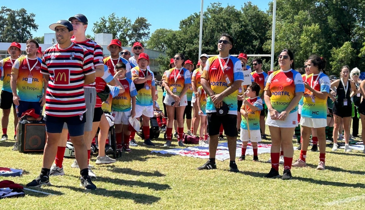 Séptimo encuentro Nacional Mixed Ability de rugby y hockey: participaron más de 1000 deportistas | Rosario y la región