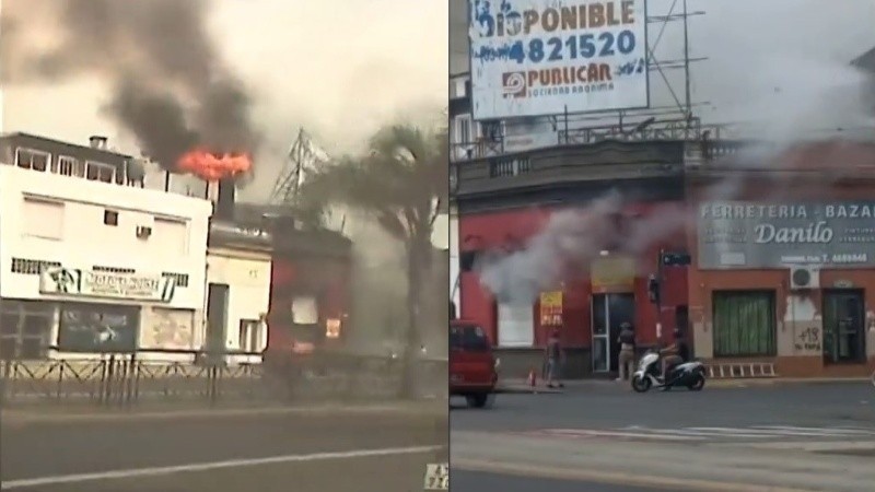 Susto en Arroyito: se incendió una brasería en la zona norte de Rosario | Rosario y la región