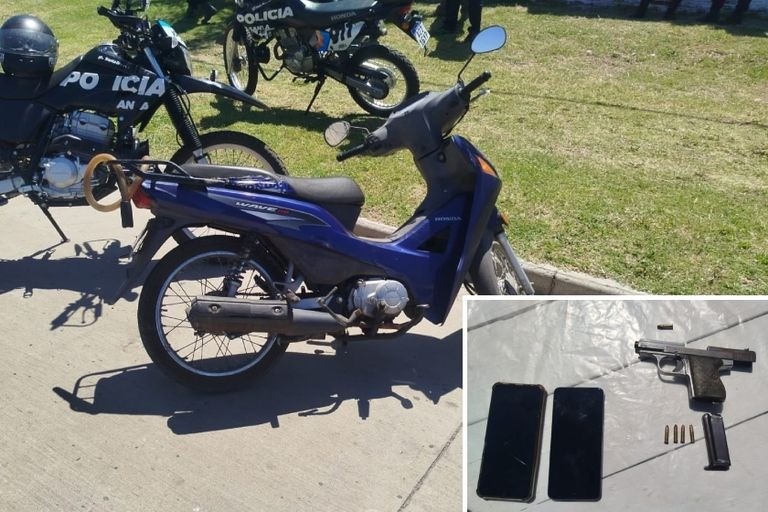 Tras un raid delictivo detuvieron a un delincuente armado | Rosario y la región