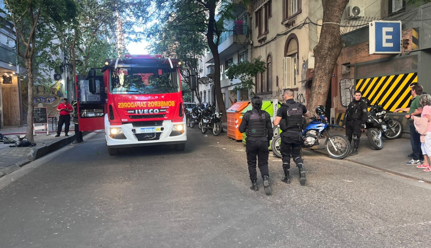 Preocupación por un principio de incendio en un edificio de Paraguay al 100 | Rosario y la región