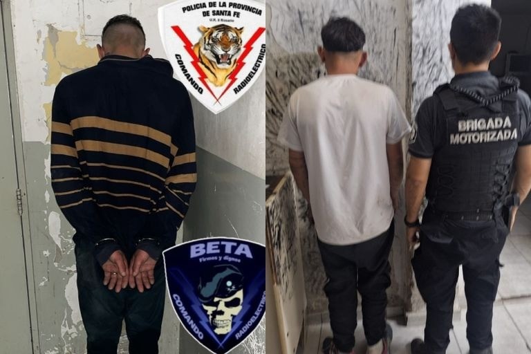 Detuvieron a dos delincuentes por distintos hechos en la misma noche | Rosario y la región