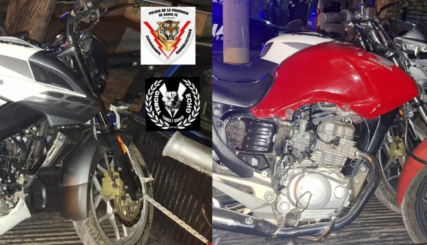 Detuvieron a dos hombres por circular armados en moto | Rosario y la región