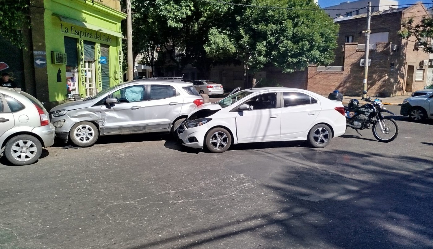 Video: choque en cadena en La Paz y Presidente Roca | Rosario y la región