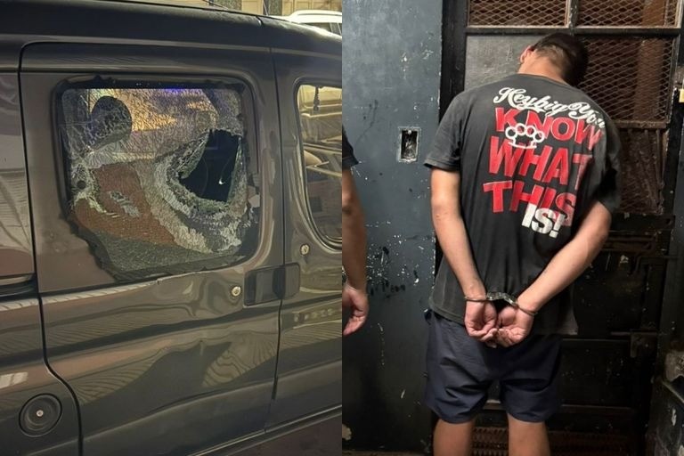 Rompió un auto para robar y lo detuvieron a pocas cuadras | Rosario y la región