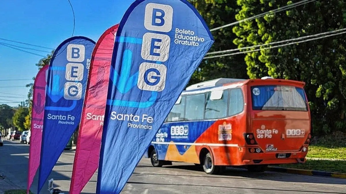 Boleto Educativo Gratuito: ya está disponible el beneficio en toda la provincia | Rosario y la región