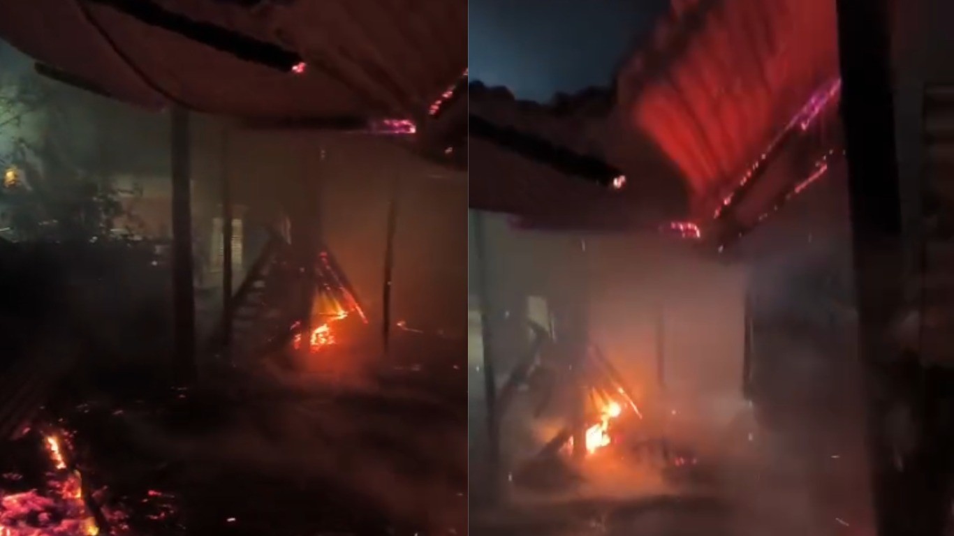 Pérdidas totales en una vivienda de zona sur tras un incendio | Rosario y la región