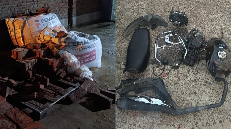 Cuatro detenidos tras un robo de ladrillos a la escuela “Carlos Fuentealba” | Rosario y la región