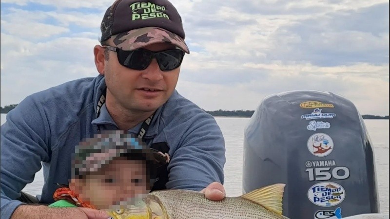 Buscan en Reconquista a un guía de pesca y su hijito quienes fueron a pescar y desaparecieron | Rosario y la región
