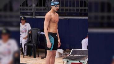 Un nadador rosarino sufrió una grave lesión en un torneo: su familia organiza una colecta para su operación | Rosario y la región