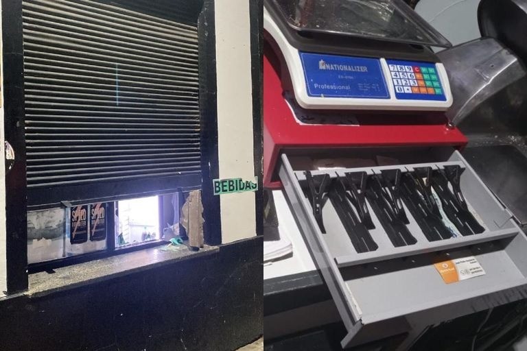 Delincuente entró a robar a un almacén en zona oeste y se dejó olvidado el celular | Rosario y la región