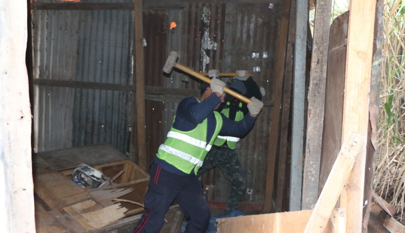 Operativo antidrogas: derribaron un búnker en Villa Gobernador Gálvez | Rosario y la región