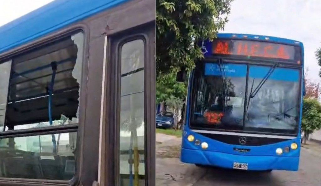 Ataque a piedrazos a un colectivo de la línea 123: una nena de seis años resultó herida | Rosario y la región