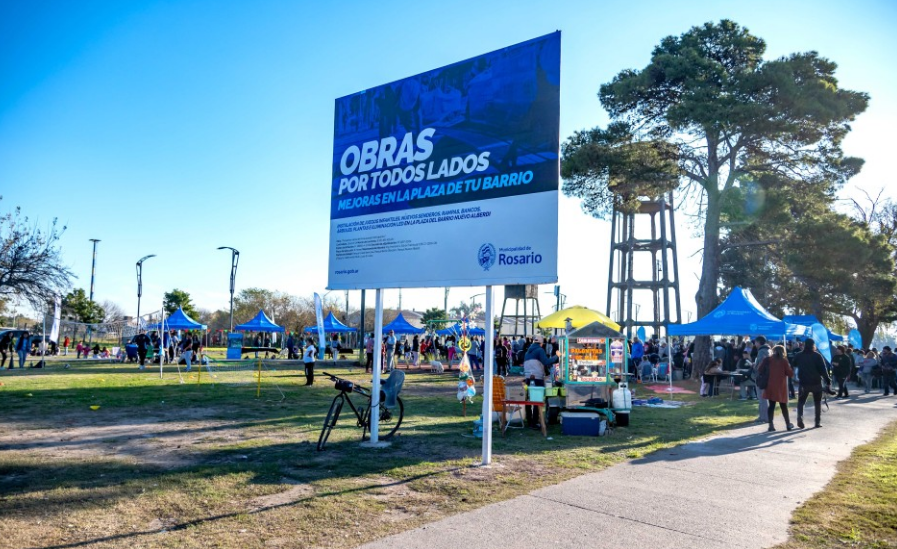 Siete nuevos espacios públicos transformados | Rosario y la región
