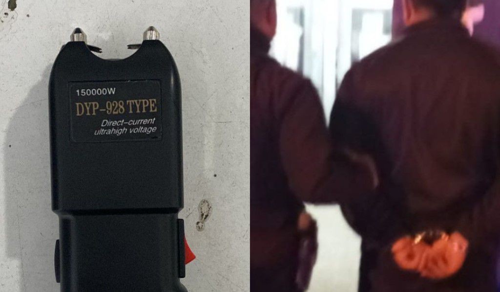 Detuvieron a un hombre tras violar una orden de restricción: llevaba consigo un arma eléctrica | Rosario y la región