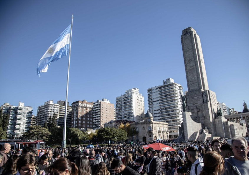 Rosario festejó el día de la bandera con más de 350 mil personas | Rosario y la región