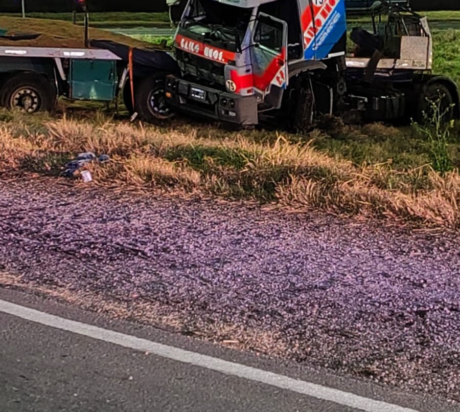 Se produjo un siniestro vial entre dos camiones en ruta provincial 14 y A012 | Rosario y la región