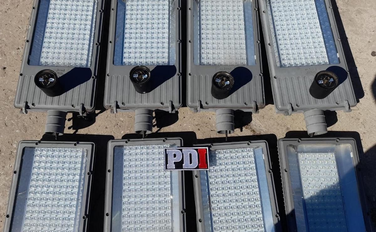 Recuperaron lámparas LED robadas del alumbrado público | Rosario y la región