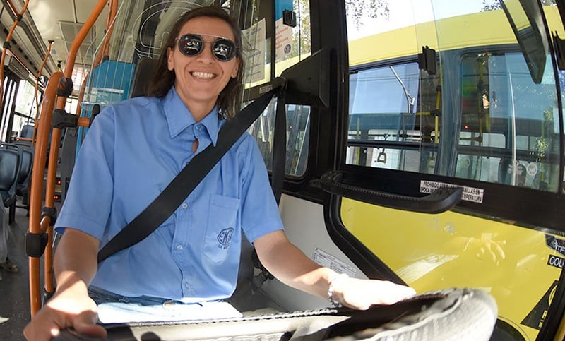 Natalia Munafo, la primera colectivera del TUP: “Tuvimos que luchar para tener este lugar” | Rosario y la región