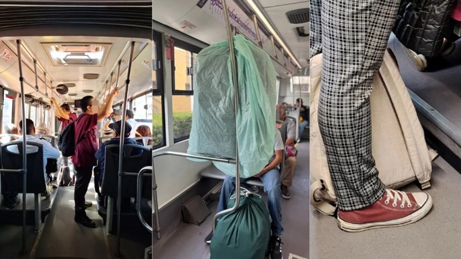México: prohíben usar la mochila en la espalda en el metrobús | Internacionales
