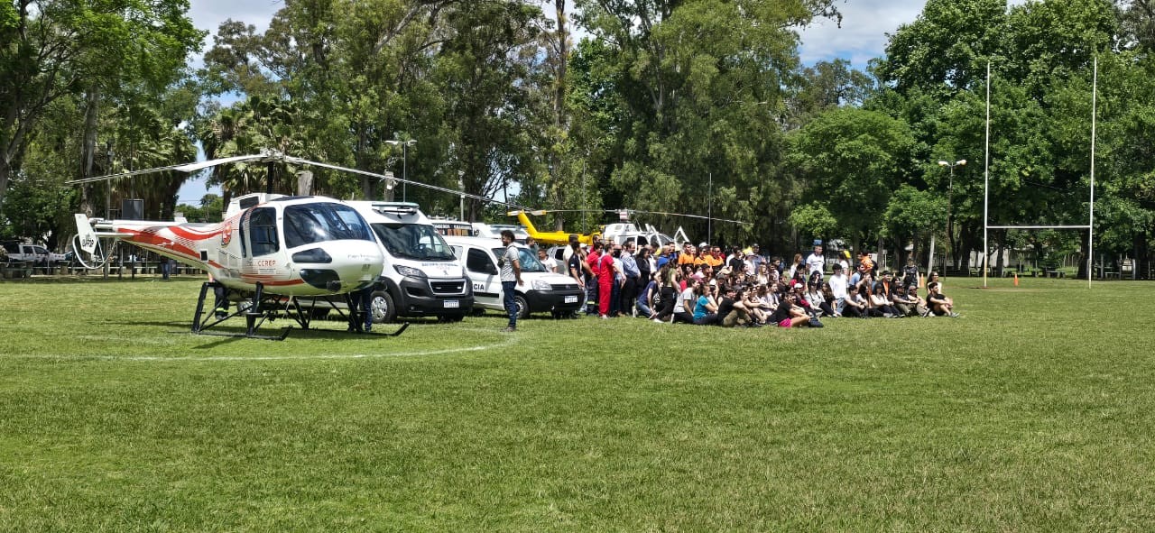 Gran simulacro de incendio y rescate en las islas de Granadero Baigorria | Rosario y la región