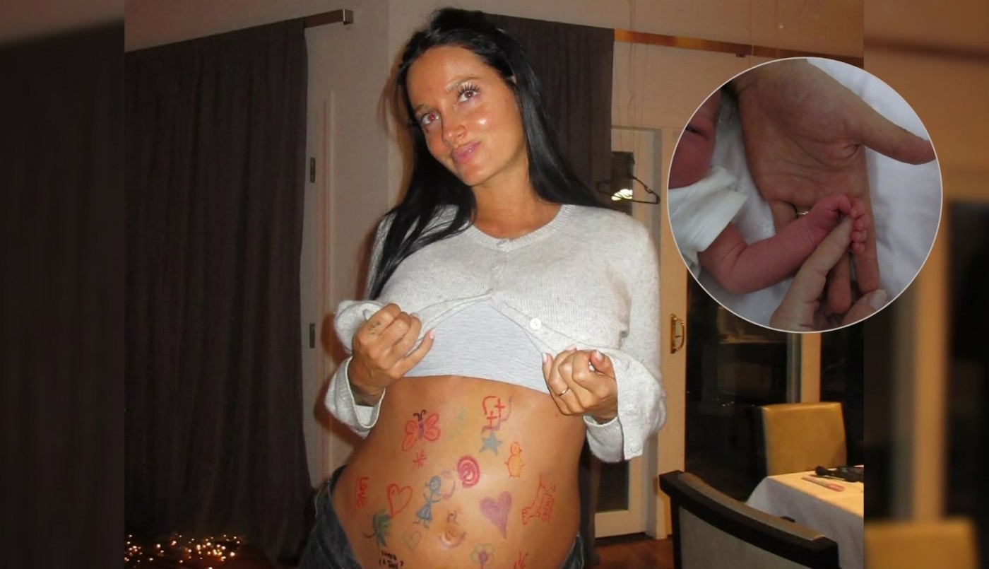 Oriana Sabatini compartió la primera foto con su hija Gia en brazos | Espectáculos