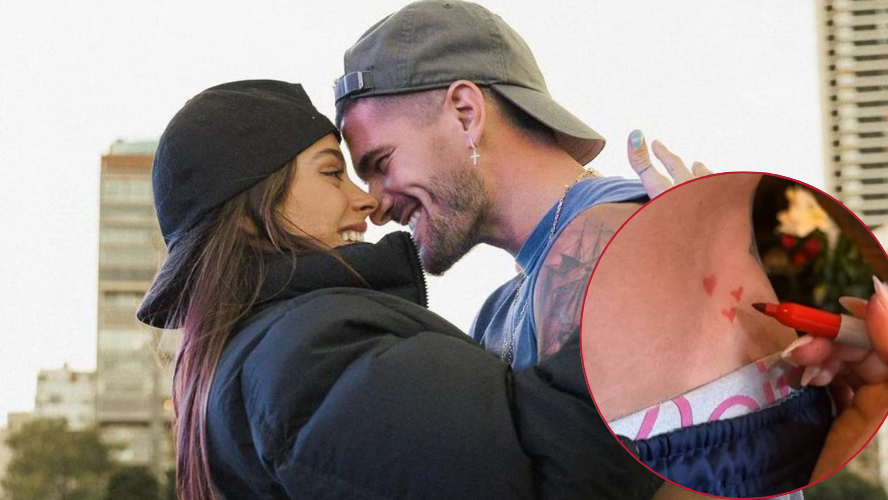 ¿Anuncio encubierto? El detalle en la piel de Rodrigo De Paul que desató rumores de embarazo | Espectáculos