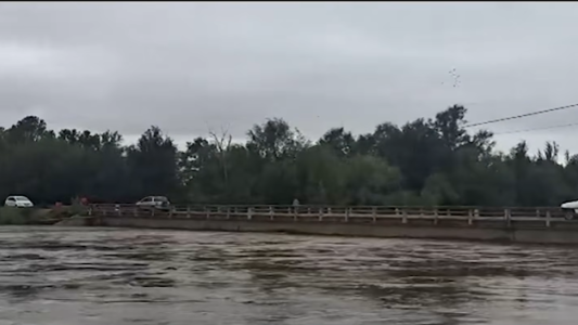 Preocupa la crecida del Carcarañá