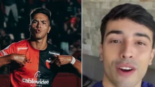 Ignacio Lagos, figura de Colón de Santa Fe, presentó a su novio y emocionó al fútbol argentino