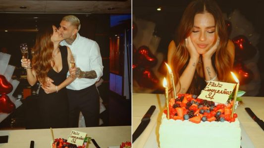El romántico regalo de Mauro Icardi a la China Suárez por su cumpleaños en Turquía