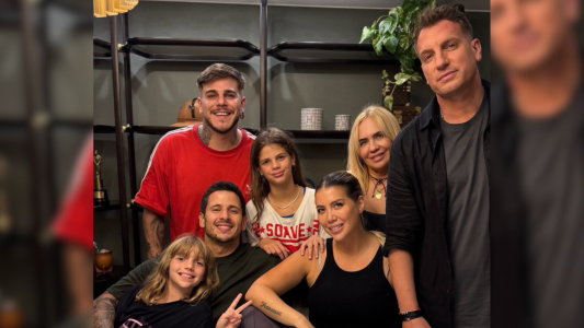 Guido Icardi sorprendió al mostrarse junto a Wanda Nara y Maxi López en una cena familiar